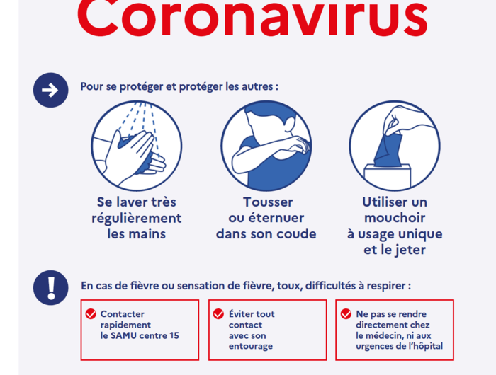 Covid-19 – Informations aux familles